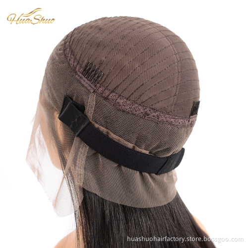 Unprocessed Mink Brazilian Virgin Human Full Lace Front 360 Lace Frontal Hair Wigs